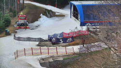 Lanovka - výstupní stanice