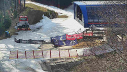 Lanovka - výstupní stanice