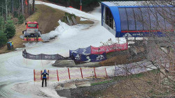 Lanovka - výstupní stanice