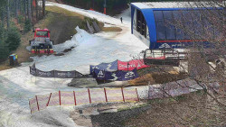 Lanovka - výstupní stanice