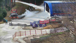 Lanovka - výstupní stanice