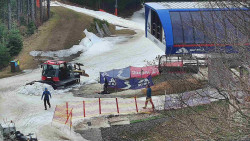 Lanovka - výstupní stanice