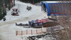 Lanovka - výstupní stanice