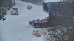 Lanovka - výstupní stanice