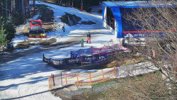 Lanovka - výstupní stanice