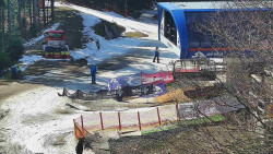 Lanovka - výstupní stanice