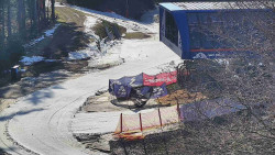 Lanovka - výstupní stanice