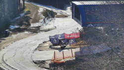 Lanovka - výstupní stanice