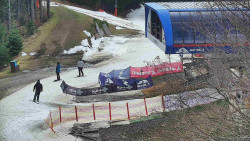 Lanovka - výstupní stanice