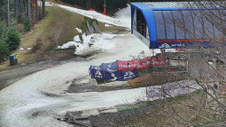 Lanovka - výstupní stanice