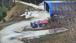 Lanovka - výstupní stanice