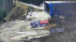 Lanovka - výstupní stanice