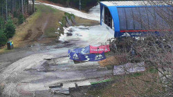 Lanovka - výstupní stanice