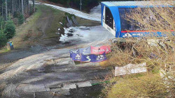 Lanovka - výstupní stanice