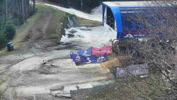 Lanovka - výstupní stanice