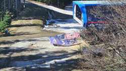 Lanovka - výstupní stanice