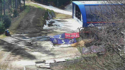 Lanovka - výstupní stanice