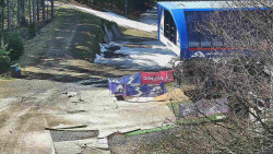 Lanovka - výstupní stanice