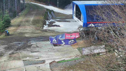 Lanovka - výstupní stanice