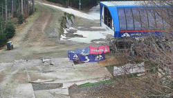 Lanovka - výstupní stanice