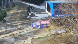 Lanovka - výstupní stanice