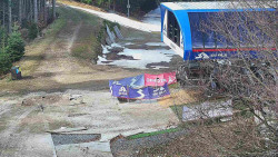 Lanovka - výstupní stanice