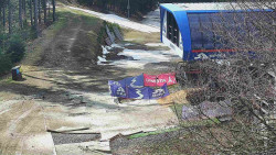 Lanovka - výstupní stanice