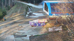 Lanovka - výstupní stanice