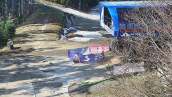 Lanovka - výstupní stanice