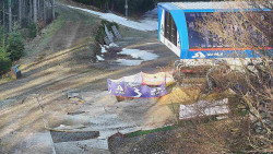 Lanovka - výstupní stanice