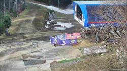 Lanovka - výstupní stanice