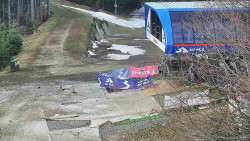 Lanovka - výstupní stanice