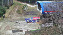 Lanovka - výstupní stanice