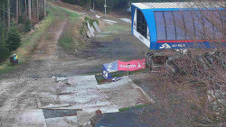 Lanovka - výstupní stanice