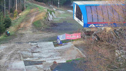 Lanovka - výstupní stanice