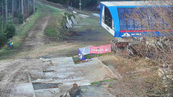 Lanovka - výstupní stanice