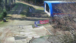 Lanovka - výstupní stanice