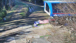 Lanovka - výstupní stanice