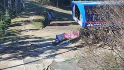 Lanovka - výstupní stanice