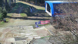 Lanovka - výstupní stanice