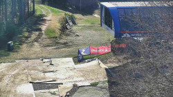 Lanovka - výstupní stanice