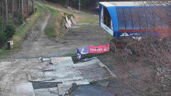 Lanovka - výstupní stanice