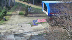 Lanovka - výstupní stanice