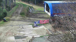 Lanovka - výstupní stanice