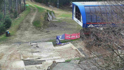 Lanovka - výstupní stanice