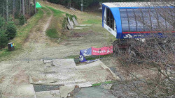 Lanovka - výstupní stanice