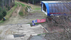 Lanovka - výstupní stanice