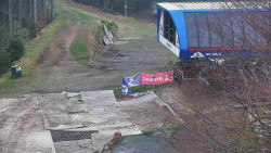 Lanovka - výstupní stanice