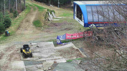 Lanovka - výstupní stanice