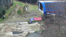 Lanovka - výstupní stanice